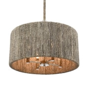 Elk Home Abaca 4-Light Polished Nickel Transitional Chandelier