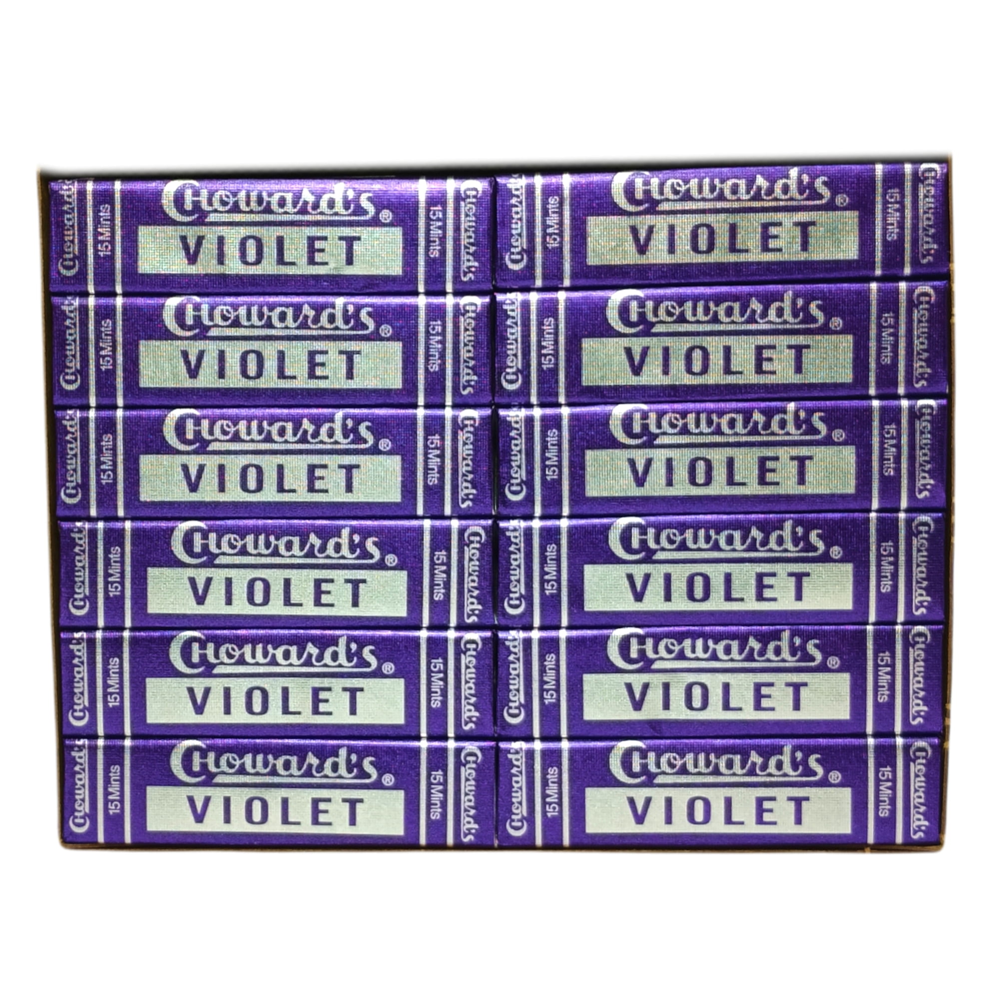 C Howards Chowards Mints Violet Mints 24 Ct Box Mentas Violetas