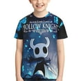 thumbnail image 2 of Hollow Game Kni-ght Silksong Youth T-shirt Short Sleeve Graphic Tops Breathable Shirt Tees, 2 of 9