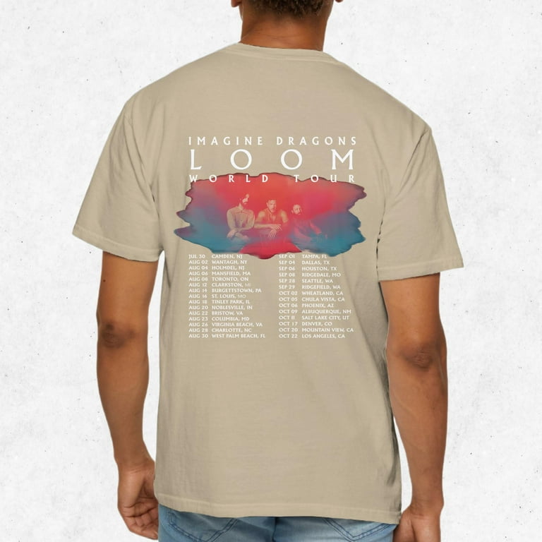 Imagine Dragons Loom World Tour 2024 T-Shirt - Official Band Imagine Dragons Loom World Tour 2024 T-Shirt - Official Band