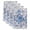 Blue Gray, variant on Boho Pink Flowers Kitchen Towels Set of 4, Colorful Floral Spring Vintage Botanical Absorbent Dish Towels for Kitchen, Microfiber Hand Towel, Quick Drying Tea Towel for Cleaning Decorative Dishcloths