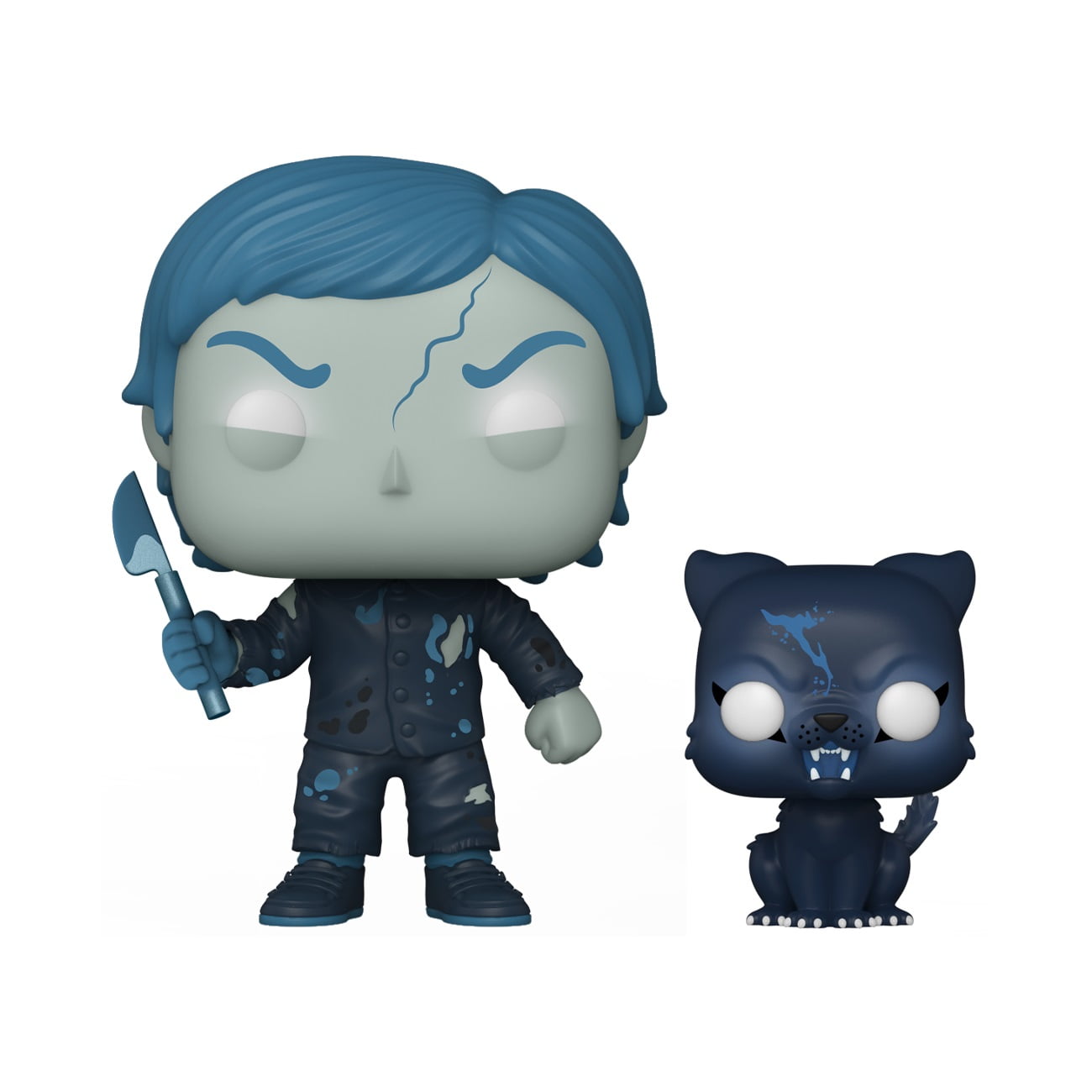 Funko Pop! & Buddy: Pet Sematary - Undead Gage & Church (Glow) Vinyl Figure - Walmart Exclusive