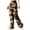 Gold, variant on Wide Leg Cargo Pants Women Casual High Waisted Camouflage Trousers Wide Leg Multi-Pockets Baggy Pants Blue XL