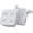 Grey, variant on 6 Ft Surge Protector Power Strip - 8 Widely Outlets with 4 USB Ports, 3 Side Outlet Extender with 6 Feet Extension Cord, Flat Plug, Wall Mount, Desk USB Charging Station, ETL,White