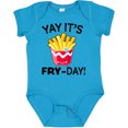 thumbnail image 3 of Inktastic Yay Its Fry Day with Cute French Fries Boys or Girls Baby Bodysuit, 3 of 5