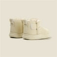 thumbnail image 4 of DxhmoneyHX Toddler Boots Fall Winter Fashion Sneakers Casual Lightweight Slip on Ankle Boots Plush Fleece Lined Comfy Warm Snow Shoes Size 24, 4 of 5