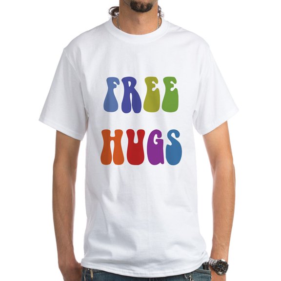 CafePress - Hugs-5 T-Shirt - Men's Classic T-Shirts