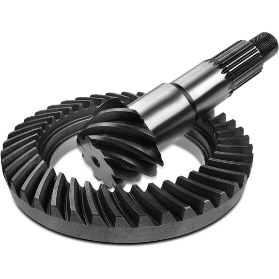 A-Premium Front Differential Ring and Pinion Kit Compatible with Jeep Wrangler 2007-2017 Wrangler JK 2018 3.6L 3.8L 4.56 Ratio