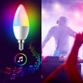 thumbnail image 3 of Bougeoir Intelligent Ampoule Led Wifi Bluetooth Lustre Ampoule Contrôle Vocal Intelligent, 3 of 6