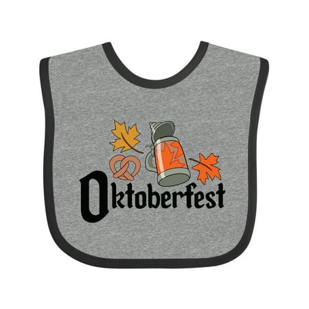 

Inktastic Oktoberfest Leaves Gift Baby Boy or Baby Girl Bib