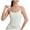 White, variant on Timegard Yoga Tank Tops for Women Scoop Neck Back Crisscross Stretch Skinny Workout Running Gym Tops