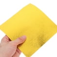 thumbnail image 4 of 100 hojas de papel cuadrado plegable para origami, papel para origami DIY, papel para origami de color dorado, 4 of 6