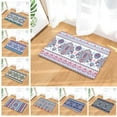 thumbnail image 2 of Mandala Kitchen Entrance Door Mat Coral Flannel Carpet Colorful Datura Indoor Floor Mats Non-Anti-Slip Rug, 2 of 6
