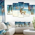 thumbnail image 1 of Amazing Winter Forest with Deer, 1 of 1
