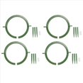 thumbnail image 2 of 4 Juegos Anillos Agua 5 Pulgadas ,Soporte de 3 Patas, Anillo de con Emisor de con Conector de Entrada de Púas Incorporado de 1/8 Pulgadas, 3 Estacas Extraíbles, 2 of 5