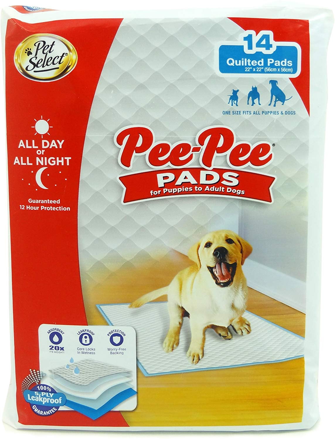 Four Paws Pee Pee Puppy Pads Standard Scientifically treated to