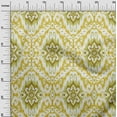thumbnail image 3 of oneOone Georgette Viscose Lime Green Fabric Asian Ikat Sewing Fabric By The Yard Printed Diy Clothing Sewing Supplies 42 Inch Wide, 3 of 4