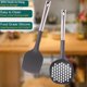 thumbnail image 3 of Juego completo de utensilios de cocina de acero inoxidable y nailon, 2 piezas resistentes al calor, elementos esenciales de cocina aptos para alimentos, 3 of 5