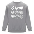 thumbnail image 4 of PNTUTB Men's Valentine's Day Fashion Print Long Sleeve Classic Crew Neck Pullover Casual Loose Comfort Sweatshirts, 4 of 6