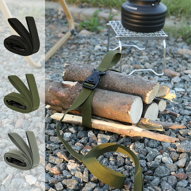 Articles en Liquidation! Gspmoly Sangle de Rangement à Boucle Réglable pour Voyage et Camping en Plein Air à Usages Multiples, Sangle en Nylon Recyclable, Articles en Liquidation