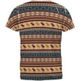 thumbnail image 2 of Autumn Moose Adirondack Pattern All Over Mens T Shirt Multi LG, 2 of 2