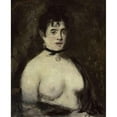 thumbnail image 3 of Manet, Edouard 15x18 Black Modern Framed Museum Art Print Titled - La brune aux seins nus, 1872, 3 of 5