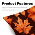 thumbnail image 2 of Maple leaves Covers Inserts with Unique Patterns - Set of 2 Chair Pillow Covers, Available in 16x16, 18x18, 20x20 Inches for Any Occasion, 2 of 6