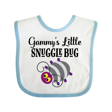 

Inktastic Gammy Little Snuggle Bug Outfit Gift Baby Boy or Baby Girl Bib