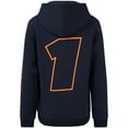 thumbnail image 3 of Youth Castore Max Verstappen Navy Red Bull Racing 2023 Driver Pullover Hoodie, 3 of 3