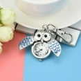 thumbnail image 6 of Jewelry VerPetridure Gorgeous Owl Watch Clip Pocket Keychain, 6 of 7