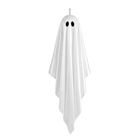 Pzsbry Halloween Hanging Ghost,71in Realistic Gauze No Light Prop for Yard Indoor Haunted House Decor