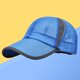 thumbnail image 4 of Gorra de béisbol de malla deportiva informal de secado rápido para hombre, con protección solar, para exteriores, verano (azul real), 4 of 5