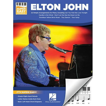 Elton John - Super Easy Songbook (Paperback)