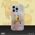 thumbnail image 3 of iPhone 11 12 13 14 Plus PRO MAX iPhone14 14Pro Dibujos Animados Bob Esponja Calzoncillos Hot stamping Funda Blanda, 3 of 4