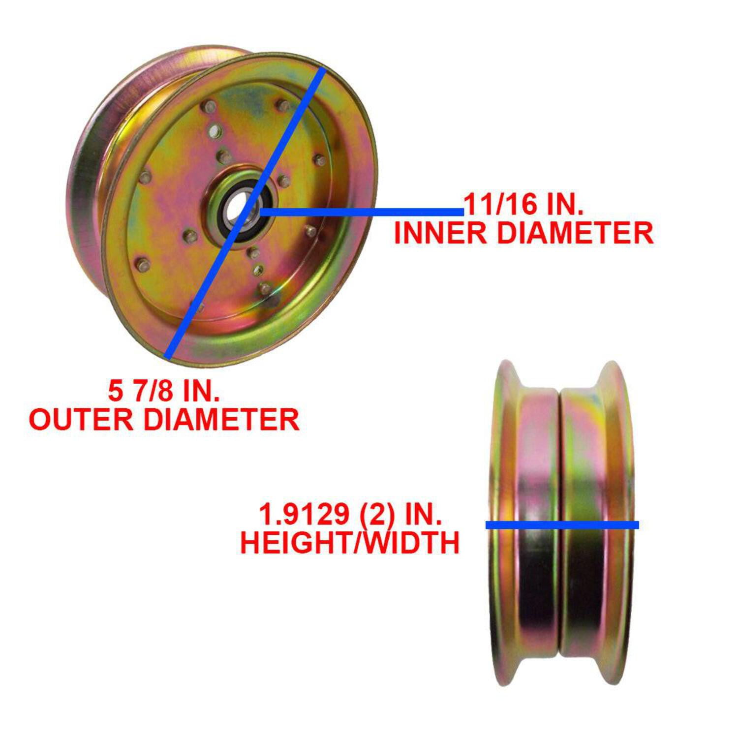 46" RZ4623 LAWN MOWER DECK REBUILD KIT SPINDLES BELT BLADES PULLEYS