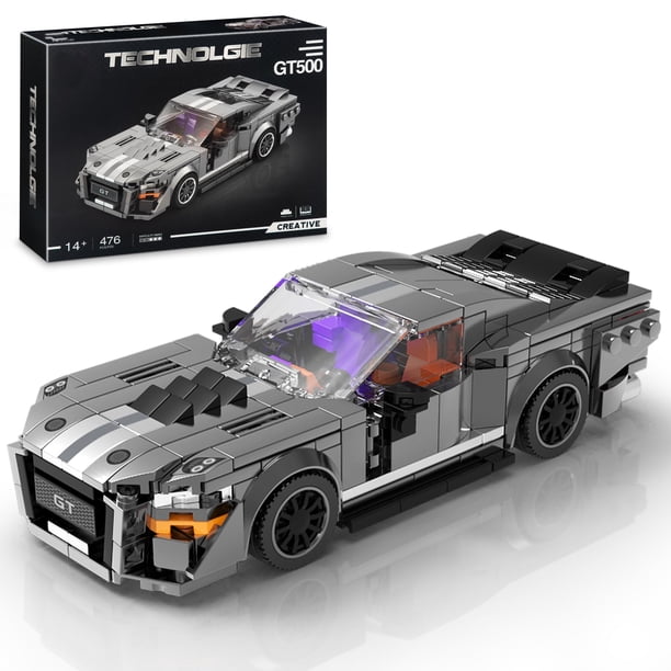 High Godo Juego de construcción de autos súper deportivos Kits de construcción de autos de carreras para niños y adultos Modelos coleccionables Bloques de construcción Juguetes Regalos para niños 6-8