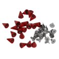 thumbnail image 3 of 20 Sets Cone s Studs Cool Rivets Punk 7 x 10mm for Art Making, Shoes, Belts, Handbags Leather Crafts and Clothes Making, 3 of 6