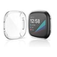 thumbnail image 2 of BISENTEK Case for Fitbit Versa 3 / Fitbit Sense, Clear TPU Flexible Cover Armor, Anti-Shock, Anti-Scratch, 2 of 8