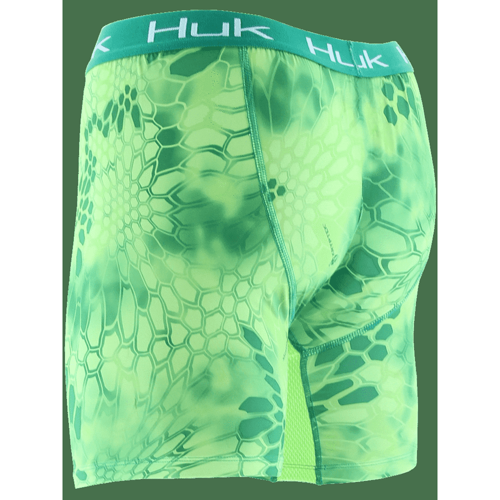 Huk HUK Fishing Kryptek Performance BXR Boxers (Neon Green, Small