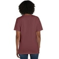 thumbnail image 3 of Hanes Pocket T-Shirt Unisex Garment Dyed Cotton Short Sleeve Tee Crewneck Ringspun Cotton, 3 of 4
