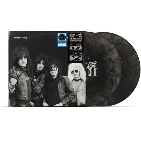 Mötley Crüe - From The Beginning (Walmart Exclusive) - Marbled Black Vinyl 2LP