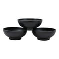 thumbnail image 2 of Matte Black Jade Melamine Ramen Salad Pho Pasta Soup Large Bowls 36oz Pack Of 6, 2 of 4