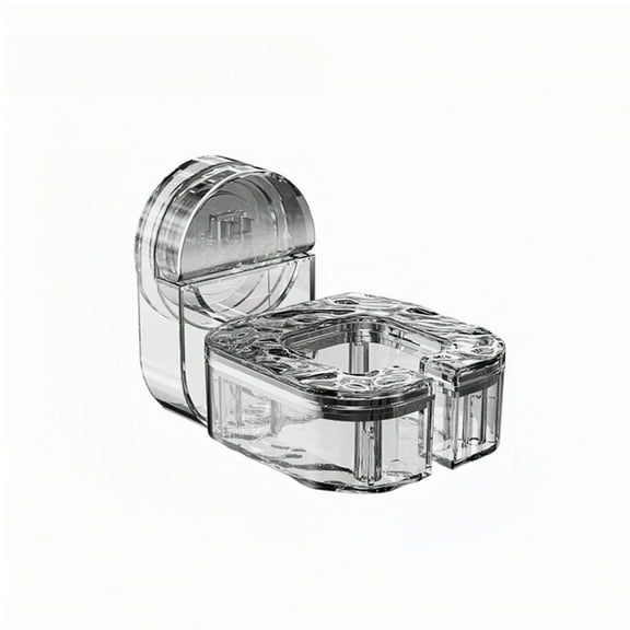 Punch-Free Wall Mounted Hair Dryer Holder, Suction Cup Rack Wall-Monteud Rotatable Hair Dryer Storage Bracket Bathroom Blower Organizer