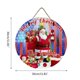 thumbnail image 2 of De Madera Para Colgar En La Puerta, Adorno De Letrero De Madera Redondo De Navidad Para Navidad, Vacaciones, Casa De Campo Yuarrent HA040851-02, 2 of 6