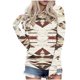 thumbnail image 3 of TaTaai Womens Casual Long Sleeve Hoodie Retro Floral Print Pullover Loose Fit Vintage Style Tunic Top for Daily Wear Gift, 3 of 5