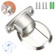 thumbnail image 1 of Tope de puerta magnético, soporte de puerta de metal resistente, tope de puerta magnético con tornillos ocultos y autoadhesivos 3M para puerta de oficina en casa, 1 of 8