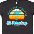 thumbnail image 4 of Inktastic Summer Enjoy the Sunshine St. Petersburg Florida in Blue T-Shirt, 4 of 5