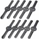 thumbnail image 1 of Cuchilla de plástico x 100, repuesto de cabezales de cuchillas para cortacésped, cortacésped, desbrozadora, cuchillas para herbicidas, 1 of 5