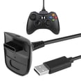 thumbnail image 1 of Charging Cable for Xbox 360 Controllers - 150cm Black replacement charger cord, 1 of 5