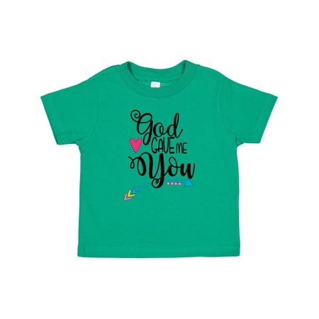 

Inktastic God Gave Me You Arrow and Heart Gift Baby Boy or Baby Girl T-Shirt